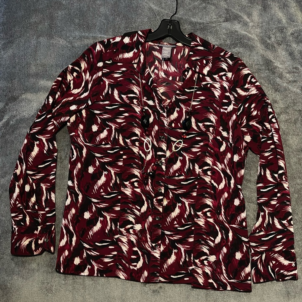 Laura Scott Button Down Top